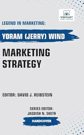 marketing strategy 1st edition yoram wind ,vibrant publishers 1636514049, 978-1636514048