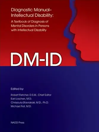 diagnostic manualintellectual disability a textbook of diagnosis of mental disorders in persons with