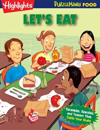 lets eat puzzlemaniaa food 1st edition highlights 1620910748, 978-1620910740