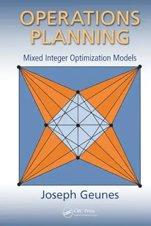 operations planning 1st edition joseph geunes 1482239906, 978-1482239904
