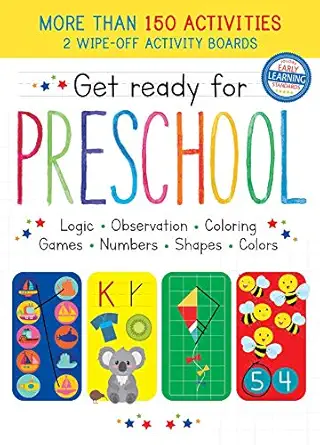 get ready for preschool 1st edition little genius books 1953344100, 978-1953344106