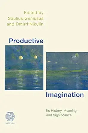 productive imagination its history meaning and significance 1st edition saulius geniusas ,dmitri nikulin