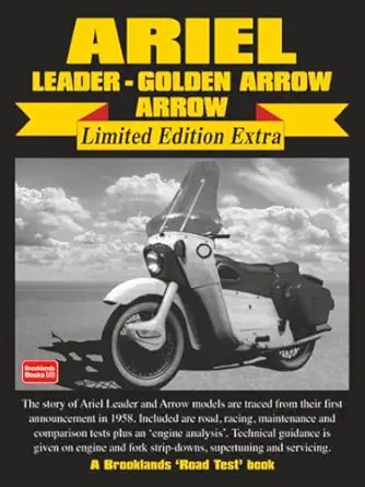 ariel leader golden arrow arrow   extra road test book 1st edition brooklands books ltd 1855206242,