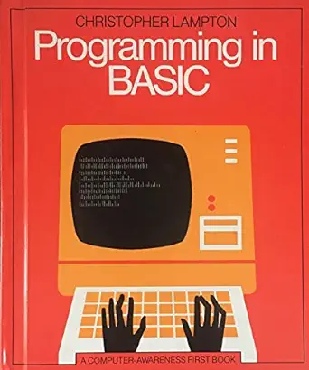 programming in basic 1st edition christopher lampton 0531046443, 978-0531046449