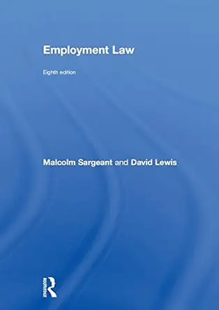 employment law 1st edition malcolm sargeant ,david lewis 1138703206, 978-1138703209