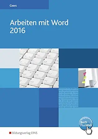 arbeiten mit word 2016 scha 1/4lerband 1st edition werner geers 3427610500, 978-3427610502