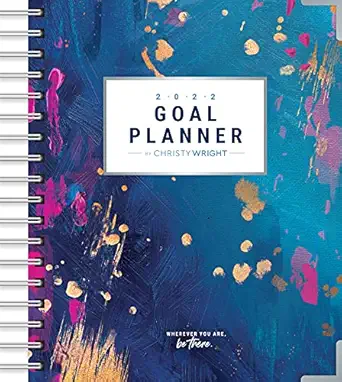 the christy wright goal planner 2022 1st edition christy wright 1942121504, 978-1942121503