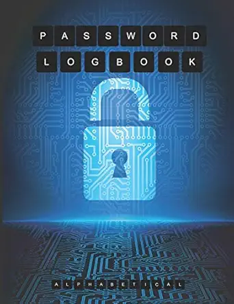 notebook for password cyber security concept background with alphabetical tabs 1st edition passwd ds