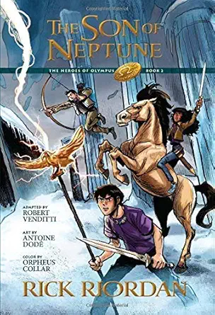 the heroes of olympus book two the son of neptune the graphic novel 1st edition rick riordan ,robert venditti