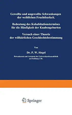 gewollte und ungewollte schwankungen der weiblichen fruchtbarkeit bedeutung des kohabitationstermines fa 1/4r