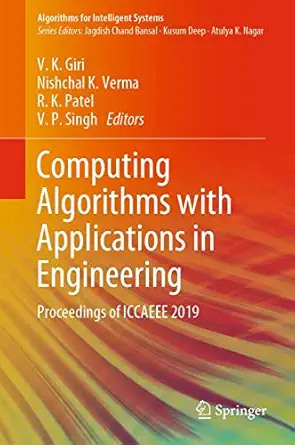 computing algorithms with applications in engineering proceedings of iccaeee 2019 1st edition v k giri