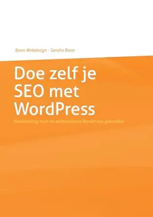 doe zelf je seo met wordpress 1st edition sandra boon 1471649938, 978-1471649936