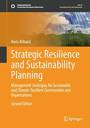 strategic resilience and sustainability planning management strategies for sustainable and climate resilient