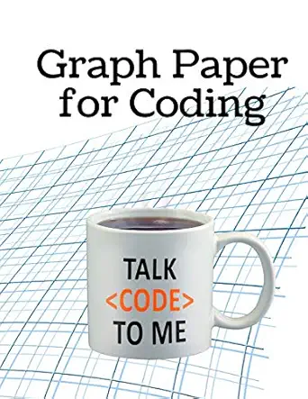 graph paper for coding a notebook to help you design your code 1st edition brightview notebooks 1730758886,