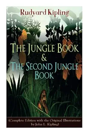 the jungle book and the second jungle book 1st edition rudyard kipling 8027343925, 978-8027343928
