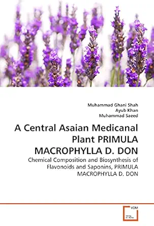 a central asaian medicanal plant primula macrophylla d don chemical composition and biosynthesis of