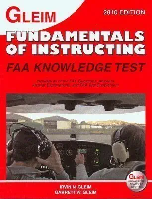 fundamental of instruction faa knowledge test 1st edition irvin n gleim 1581944381, 978-1581944389