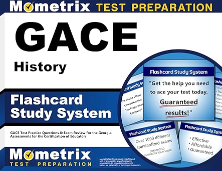 gace history flashcard study system gace test practice questions and exam review for the georgia assessments