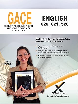 gace english 020 021 520 1st edition sharon a wynne 1642390267, 978-1642390261