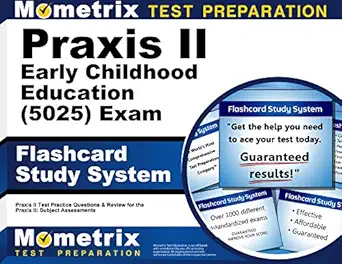 praxis ii early childhood education exam flashcard study system praxis ii test practice questions and review