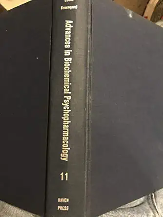serotonin new vistas biochemistry and behavioral and clinical studies 1st edition e costa 0911216693,