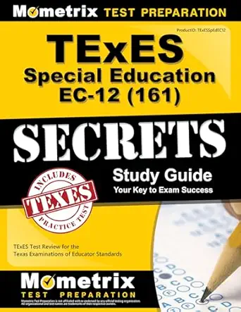 texes special education ec 12 secrets study guide texes test review for the texas examinations of educator