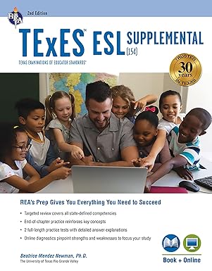 texes esl supplemental study guide 2025 2026 1st edition beatrice mendez newman phd 0738612677, 978-0738612676