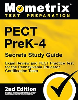 pect prek 4 secrets study guide exam review and pect practice test for the pennsylvania educator