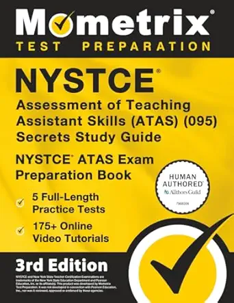 nystce assessment of teaching assistant skills secrets study guide 5 full length practice tests 175+ online