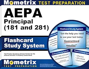 aepa principal flashcard study system aepa test practice questions and exam review for the arizona educator