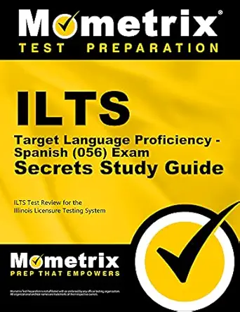 ilts target language proficiency spanish exam secrets study guide ilts test review for the illinois licensure