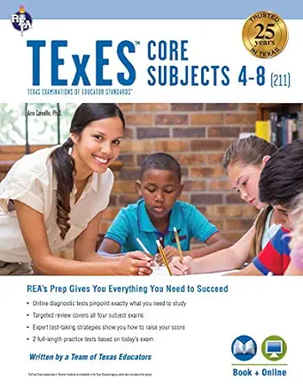 texes core subjects 4 8 book + online 1st edition dr ann m l cavallo ph d ,dr mary d curtis ph d ,dr peggy