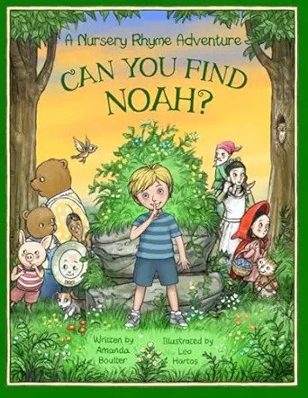 can you find noah a nursery rhyme adventure story with a hide and seek game to play along 1st edition amanda