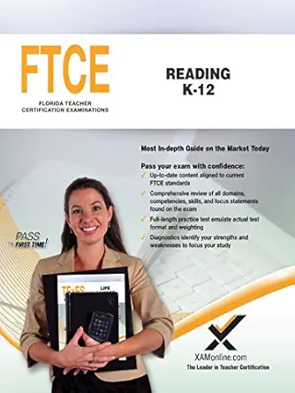 ftce reading k 12 1st edition sharon a wynne 164239016x, 978-1642390162