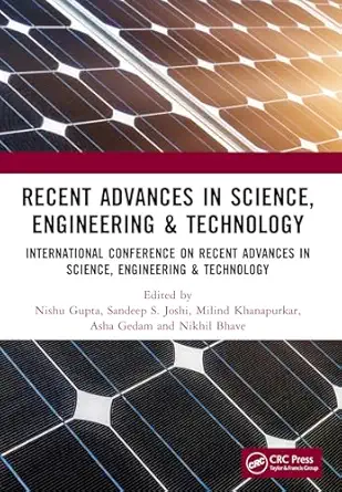 recent advances in science engineering and technology international conference on recent advances in science