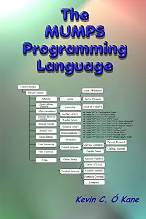 the mumps programming language 1st edition kevin c o\\\\\\\'kane 1438243383, 978-1438243382