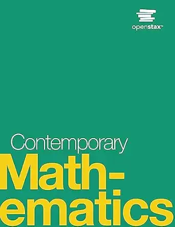 openstax contemporary mathematics 1st edition kirk 1711470546, 978-1711470542