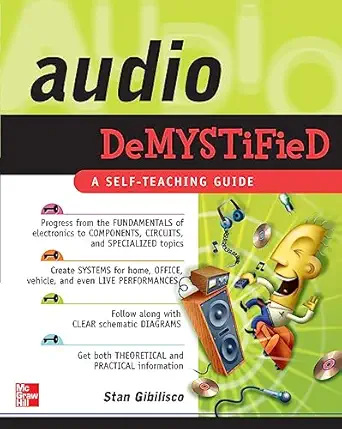audio demystified 1st edition stan gibilisco 0071469834, 978-0071469838