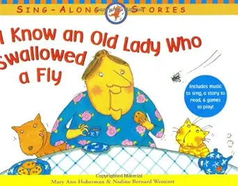 i know an old lady who swallowed a fly 1st edition mary ann hoberman ,nadine bernard westcott 0316734098,