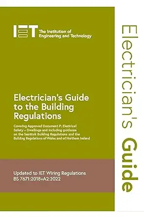 electricians guide to the building regulations 1st edition the institution of engineering and technology