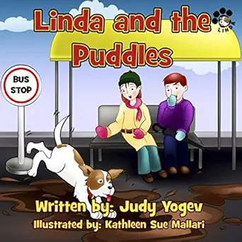 linda and the puddles a winter story about a little dog whos afraid of thunder storms and coloring pages 1st
