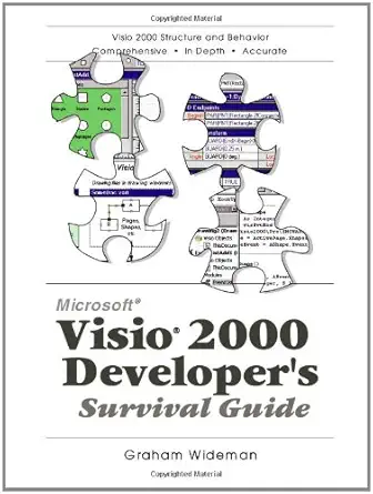 visio 2000 developers survival guide 1st edition graham wideman 155212407x, 978-1552124079