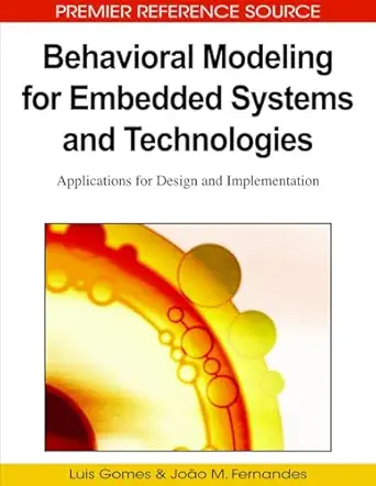 behavioral modeling for embedded systems and technologies applications for design and implementation 1st