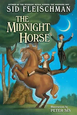 the midnight horse a great fall and halloween read for kids 1st edition sid fleischman ,peter sis 0060722169,