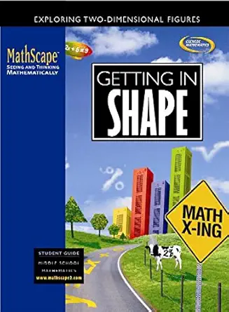 mathscape getting in shape 1st edition glencoe 0078668182, 978-0078668180