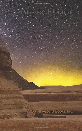 password journal 1st edition small record books, inc 1653456698, 978-1653456697