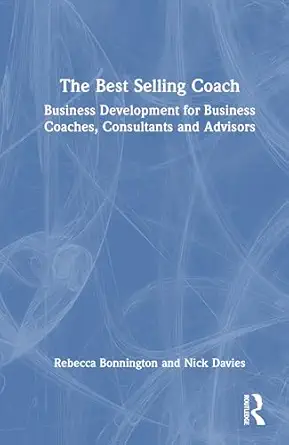 the best selling coach 1st edition rebecca bonnington ,nick davies 1032991216, 978-1032991214