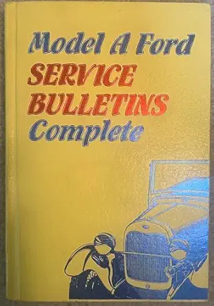 model a ford service bulletins complete 1st edition dan r post 0911160280, 978-0911160284