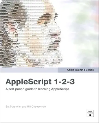 apple training series applescript 1 2 3 1st edition sal soghoian ,bill cheeseman 0321149319, 978-0321149312