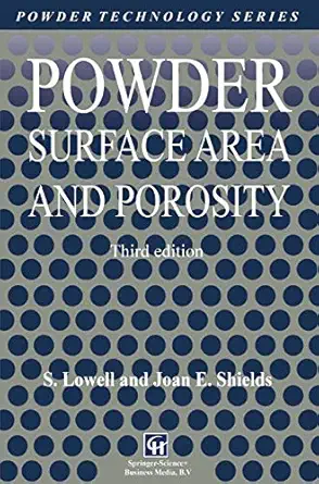 powder surface area and porosity 1st edition s lowell ,joan e shields 0412396904, 978-0412396908